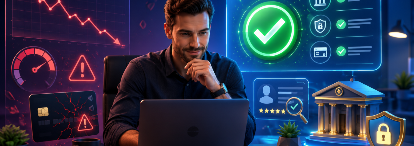 Merchant Accounts for Bad Credit: What Approval Really Looks Like
