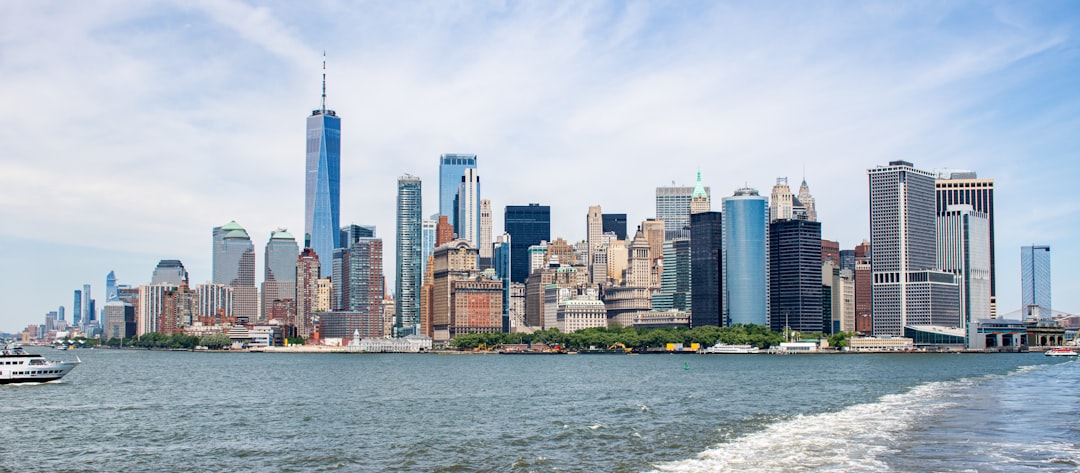 New York City financial district skyline representing high-risk merchant account services